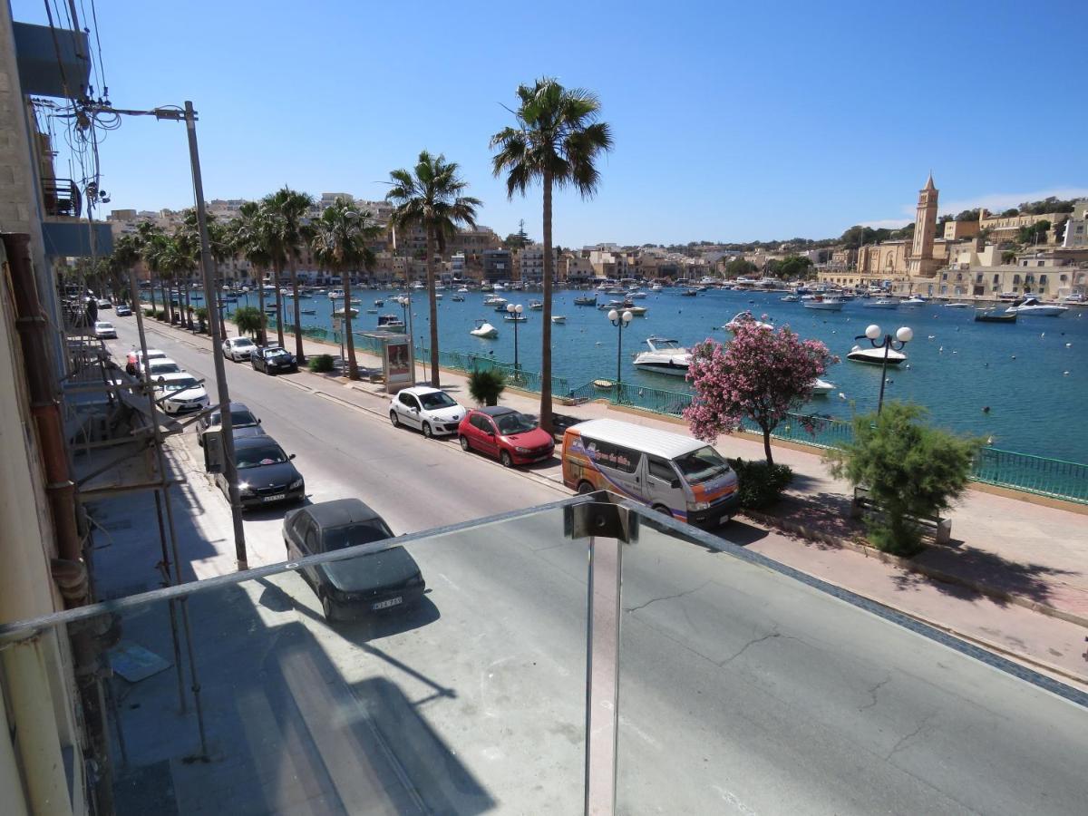 Aquamarine Sea Front Apartments - First Floor Marsaskala Exterior foto